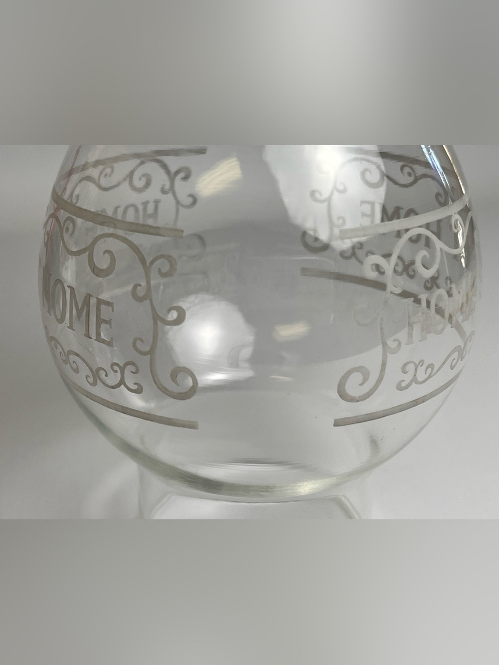 Home Sweet Home Borosilicate Kerosene Oil Lamp Chimney 3” x 8 3/4” - Picture 11 of 12
